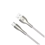 Forever Sleek USB – USB-C kábel 1,0 m 3A fehér