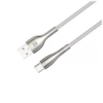 Forever Sleek USB – USB-C kábel 1,0 m 3A fehér
