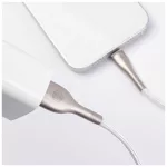 Forever Sleek USB – USB-C kábel 1,0 m 3A fehér