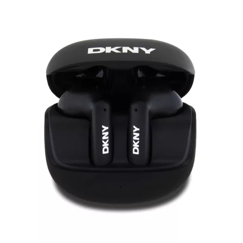 DKNY Satiny Finish TWS vezeték nélküli fülhallgatók fekete