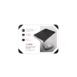 UNIQ Dfender laptop tok 16" szénszürke