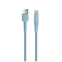 Setty USB - USB-C kábel 1,5 m 2,1 A KSA-C-1.523 kék
