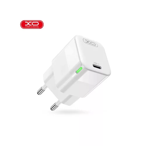 XO Hálózat Töltő CE06 PD 1xUSB-C 30W Fehér