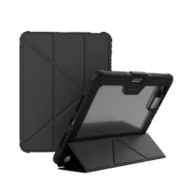   Nillkin Bumper PRO védőtok többszögű tartóval, iPad Pro 13 2024 készülékhez, fekete