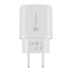 Tactical PD 20W Töltő adapter USB-A+C fehér