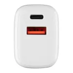 Tactical PD 20W Töltő adapter USB-A+C fehér