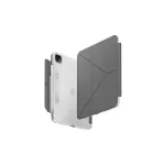 UNIQ Camden Click iPad Pro 13" (2024) készülékhez tok, szürke / rhino szürke