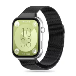   TECH-PROTECT MILANESEBAND HUAWEI WATCH FIT 3 / 4 / 4 PRO készülékhez – fekete