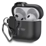 TECH-PROTECT SLIM HOOK Apple AirPods 4 készülékhez védőtok fekete
