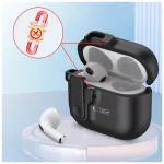 TECH-PROTECT SLIM HOOK Apple AirPods 4 készülékhez védőtok fekete