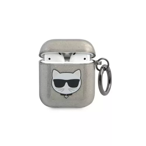 Karl Lagerfeld Apple Airpods tok fekete KLA2UCHGK