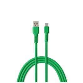 COLORUM USB-A–USB-C kábel 1,8 m 3A CK60-AC-04 zöld