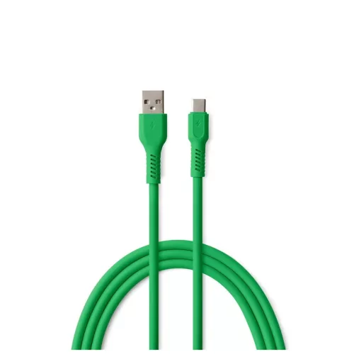 COLORUM USB-A–USB-C kábel 1,8 m 3A CK60-AC-04 zöld