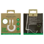 4smarts spirális USB-C to USB-C kábel 240W fehér