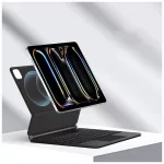 TECH-PROTECT SMARTCASE MAGNETIC + KEYBOARD iPad Pro 13” 7/8 készülékhez 2024-2025 fekete