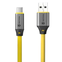 Tactical Fat Man 2.0 kábel USB-A/USB-C 1m sárga