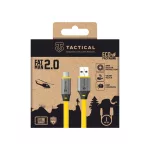 Tactical Fat Man 2.0 kábel USB-A/USB-C 1m sárga