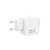 MX BURST GaN PD 35W fali töltő 2× USB-C port + 65W USB-C–USB-C PD-kábel, fehér