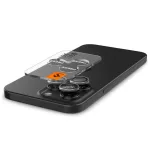 Spigen Optik Pro GLAS.TR "EZ FIT" kameravédő 2 db iPhone 14 Pro/Max, 15 Pro/Max, 16 Pro/Max, 17 Pro/Max készülékhez kristálytiszta