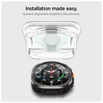 SPIGEN Glas.TR "EZ-FIT" 2-PACK Samsung Galaxy Watch Ultra 2024 / 2025 (47 MM) készülékhez megerősített üveg kijelzővédő átlátszó