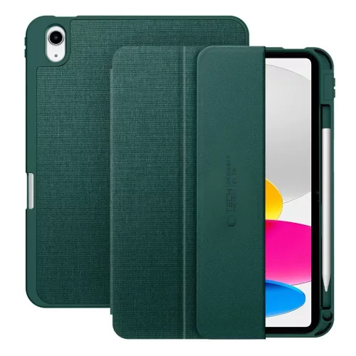 TECH-PROTECT SC PEN CANVAS iPad 10.9” 10/2022 – 11” 11/2025 készülékhez tok mohazöld