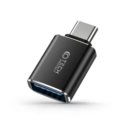   Tech-Protect UltraBoost átalakító Type-C to USB-A OTG, Black