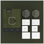 Hibrid üvegfólia HOFI Hybrid Pro+ 2-PACK Garmin Vivoactive 5 készülékhez fekete