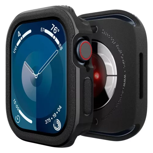 CASEOLOGY VAULT Apple Watch 10/11 (46 MM) készülékhez tok matt fekete