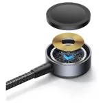 USAMS Huan Series SJ754 72W USB-C to USB-C + USB-C kábel és vezeték nélküli töltő óra készülékhez