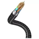USAMS Huan Series SJ754 72W USB-C to USB-C + USB-C kábel és vezeték nélküli töltő óra készülékhez