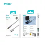 BWOO Lightning–3,5 mm jack audio kábel AUX073