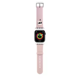   Karl Lagerfeld Karl Head NFT óraszíj Apple Watch 38/40/41 készülékhez rózsaszín
