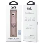 Karl Lagerfeld Karl Head NFT óraszíj Apple Watch 38/40/41 készülékhez rózsaszín