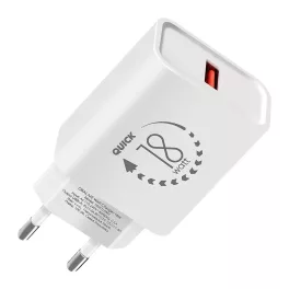 OBAL:ME fal töltő USB-A 18W fehér