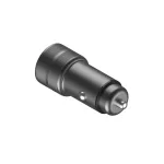 ENERGEA autós töltő 1xUSB+1xUSB-C PD-QC3.0 38W pisztolyszürke Alu Drive PD20+