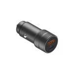 ENERGEA autós töltő 1xUSB+1xUSB-C PD-QC3.0 38W pisztolyszürke Alu Drive PD20+