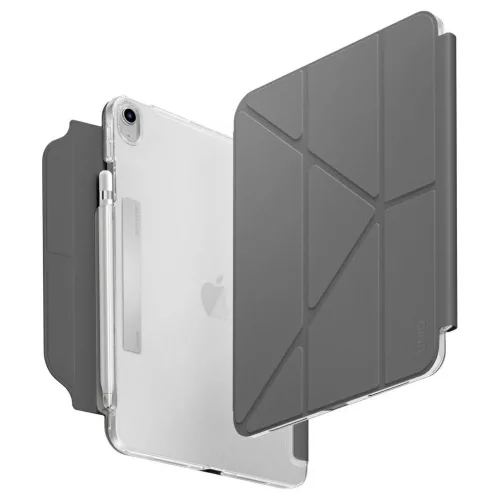 Tok UNIQ Camden Click iPad 11" A16 (2025) készülékhez / iPad 10.9" 10 gen. (2022) készülékhez szürke