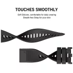 TECH-PROTECT SMOOTH Garmin Fenix 5/6/6 PRO/7 készülékhez szíj fekete