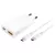 Fali töltő 4smarts PDPlug Slim Duos 20W GaN USB-C+USB-A + USB-C kábel 1.5m fehér