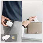 Fali töltő 4smarts PDPlug Slim Duos 20W GaN USB-C+USB-A + USB-C kábel 1.5m fehér