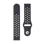 Tactical 856 dupla szilikon szíj 20mm fekete