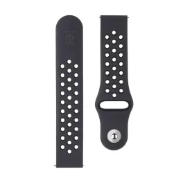 Tactical 856 dupla szilikon szíj 20mm fekete