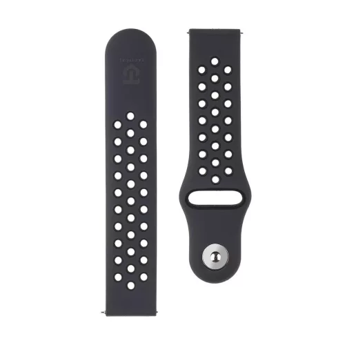 Tactical 856 dupla szilikon szíj 20mm fekete