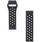Tactical 856 dupla szilikon szíj 20mm fekete