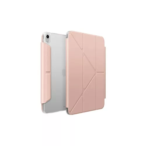 UNIQ Camden Click iPad Air 13" (2024) készülékhez tok rózsaszín / halvány rózsaszín