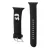 Karl Lagerfeld Karl Head NFT óraszíj Apple Watch készülékhez 42/44/45/46/49 fekete