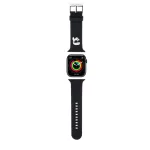Karl Lagerfeld Karl Head NFT óraszíj Apple Watch készülékhez 42/44/45/46/49 fekete