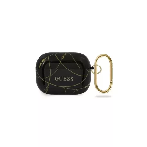 Guess Apple Airpods Pro tok, Fekete, GUACAPTPUCHBK