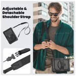 TECH-PROTECT SOLID kijelzővédő a GALAXY TAB A9+ / A11+ PLUS 11.0 készülékhez, X210 / X215 / X216 / X230 / X235 / X236 fekete