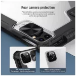 Nillkin Bumper PRO védő, állványos tok iPad Air 4/5/10.9 (2020/11/2024/2025) és iPad Pro 11 (2020/2021/2022) készülékhez fekete